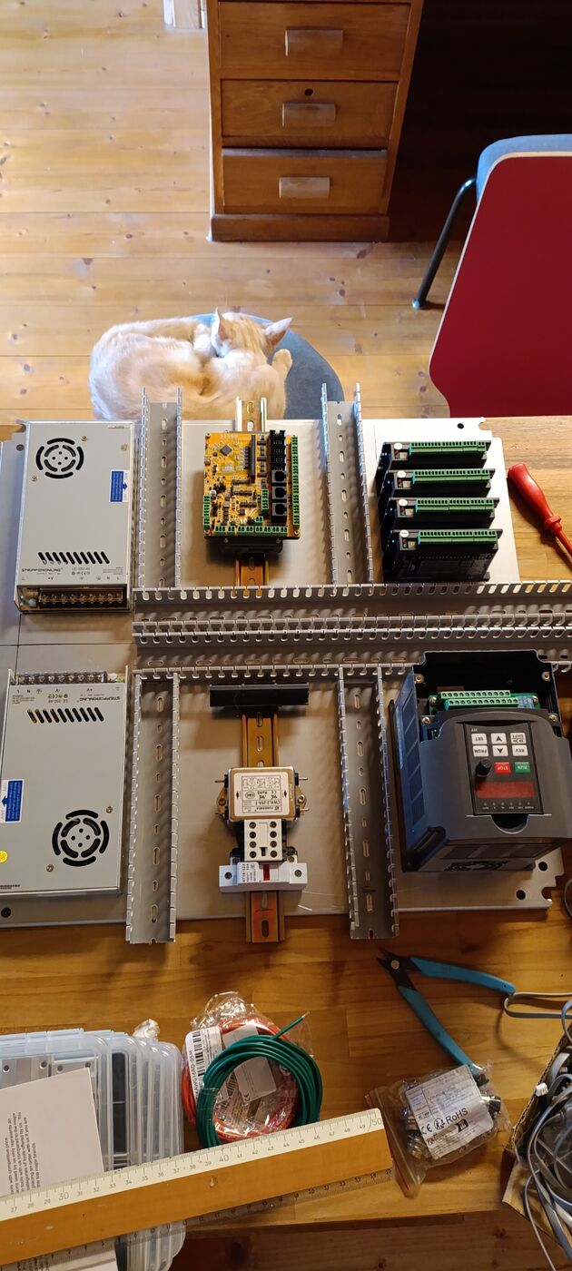 PrintNC - Montage du boîtier électrique